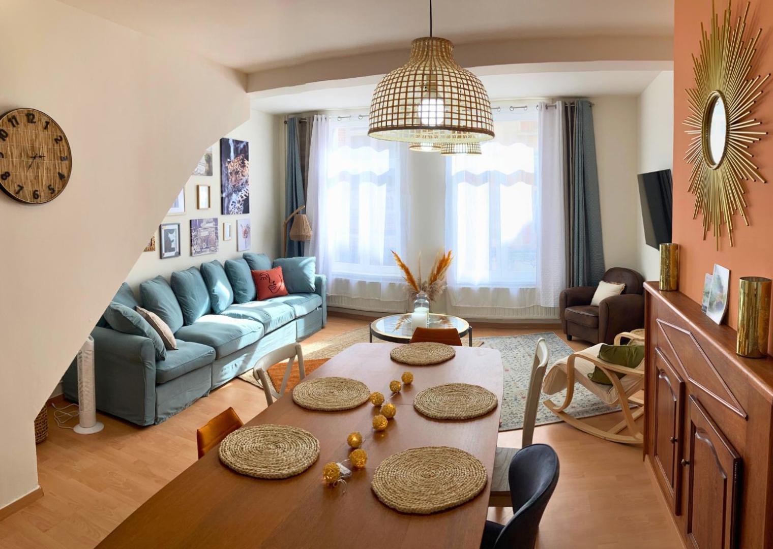 Le Bohemian Chic - 4 Chambres En Hypercentre De Saint-Omer, Ideal Pour Les Groupes Eksteriør billede